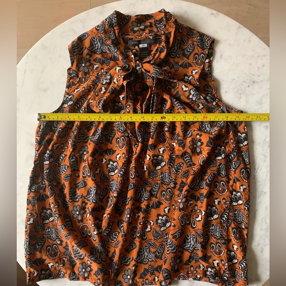 Marc by Marc Jacobs Sleeveless silk top - Picture 6 of 7